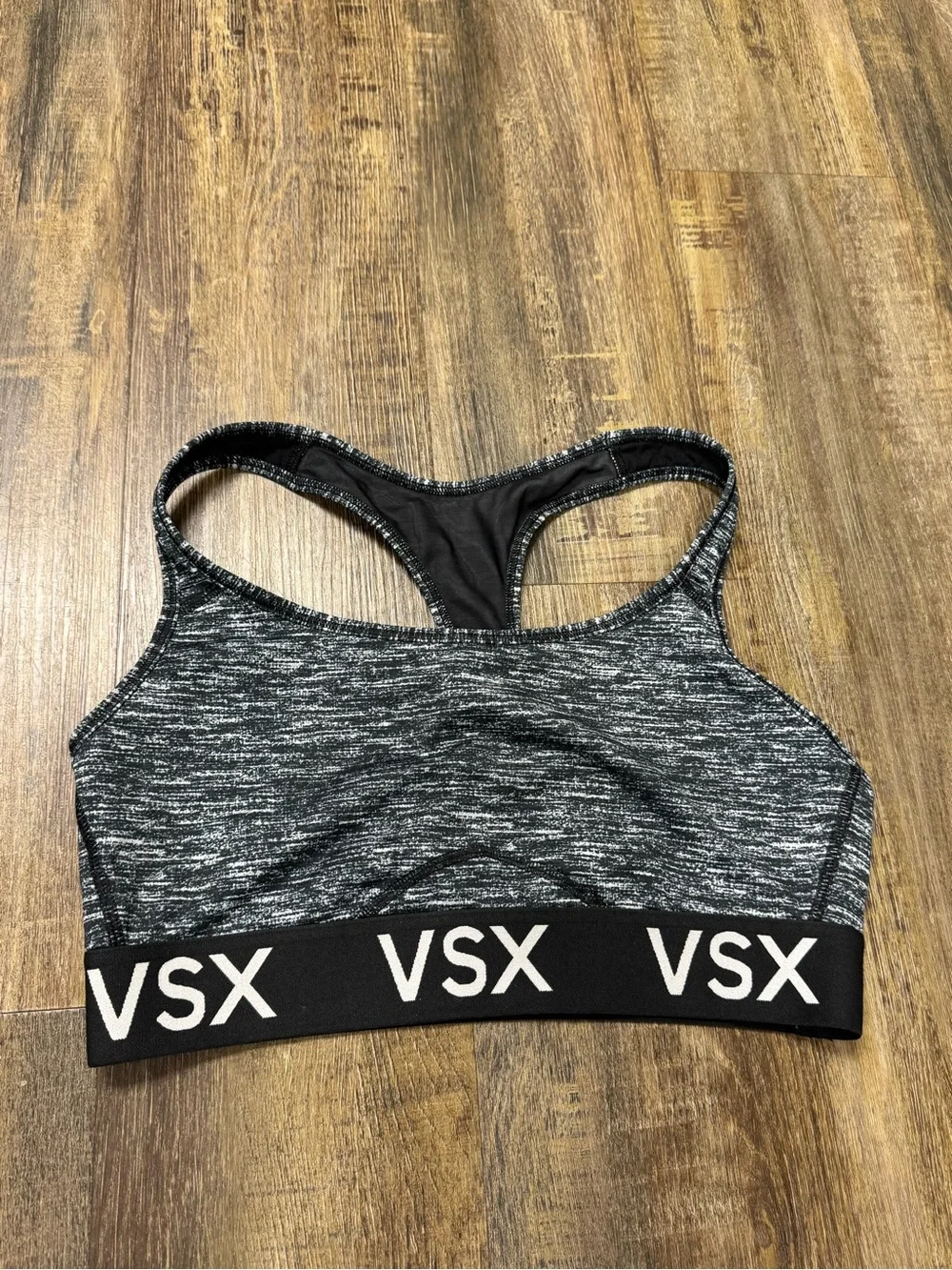 Victoria’s Secret Black And Gray Racerback Sports Bra‎ Bundle of 2
